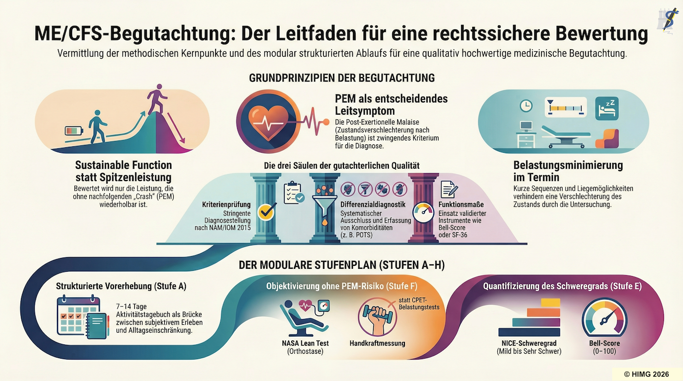 ME/CFS in der medizinischen Begutachtung – Ein Paradigmenwechsel zwischen Evidenz und Rechtspraxis