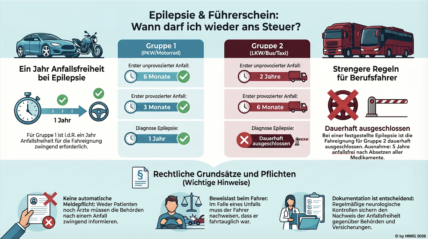 Epilepsie und Führerschein